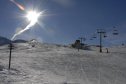 Superdevoley, Franciaország, síelés, snowboard, ugratás, hó, tél, sport, nap