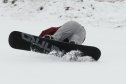 snowboard, tél, hó, sípálya, esés, Peti, St. Corona