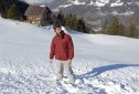 szánkó, Svájc, hegyek, hó, tél, auto-online, napsütés, Peti, Kerenzerberg