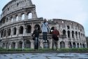 Olaszország, utazás, tavasz, Peti, Papp Péter, Enci, Róma, Colosseum, Tomika