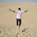Tunézia, Djerba, Szahara, sivatagi túra, homok, nyaralás, ugrás, Peti, sivatag
