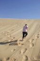Tunézia, Djerba, Szahara, sivatagi túra, homok, nyaralás, Peti, futás