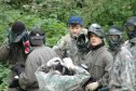 Győr, Paintball, fegyverek, festék, zászló, ruha