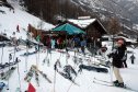 Svájc, Zermatt, hó, sí, snowboard, természet, sport, kikapcsolódás, buli, lesiklás, Erasmus, felvonó, naplemente, ugratás