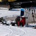 Svájc, Davos, mély hó, szűzhó, snowboard, ugratás, lesiklás
