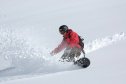 Svájc, Davos, mély hó, szűzhó, snowboard, ugratás, lesiklás