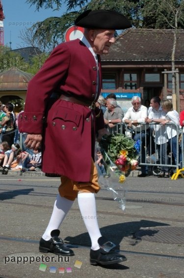 Svájc, Zürich, felvonulás, Sechseläute, rendezvényfotó