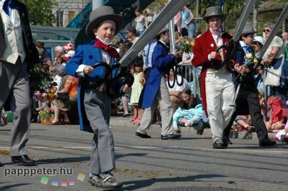 Svájc, Zürich, felvonulás, Sechseläute, rendezvényfotó