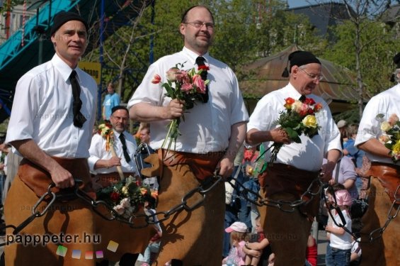 Svájc, Zürich, felvonulás, Sechseläute, rendezvényfotó