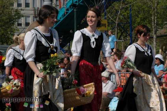 Svájc, Zürich, felvonulás, Sechseläute, rendezvényfotó