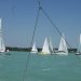 Kékszalag, verseny, vitorlázás, Balaton, Kalandor2000, sudár regatta, vitorlás, naplemente, víz