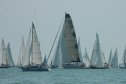 Kékszalag, verseny, vitorlázás, Balaton, Kalandor2000, sudár regatta, vitorlás, naplemente, víz