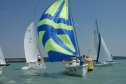 Kékszalag, verseny, vitorlázás, Balaton, Kalandor2000, sudár regatta, vitorlás, naplemente, víz