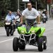 Harley, Davidson, motor, találkozó, felvonulás, bőr, tömeg
