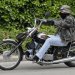 Harley, Davidson, motor, találkozó, felvonulás, bőr, tömeg