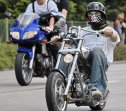 Harley, Davidson, motor, találkozó, felvonulás, bőr, tömeg