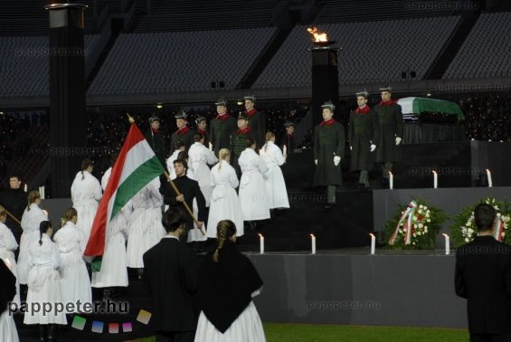 Puskás Öcsi, temetés, stadion, foci, magyar
