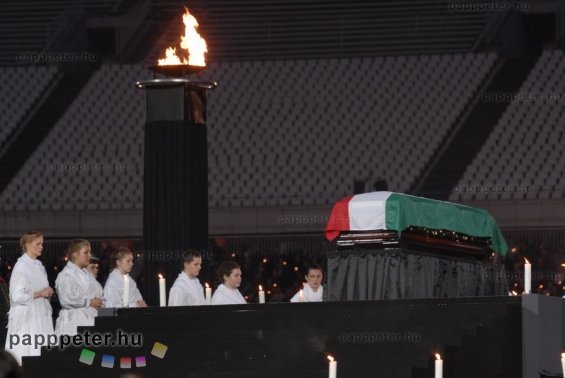 Puskás Öcsi, temetés, stadion, foci, magyar