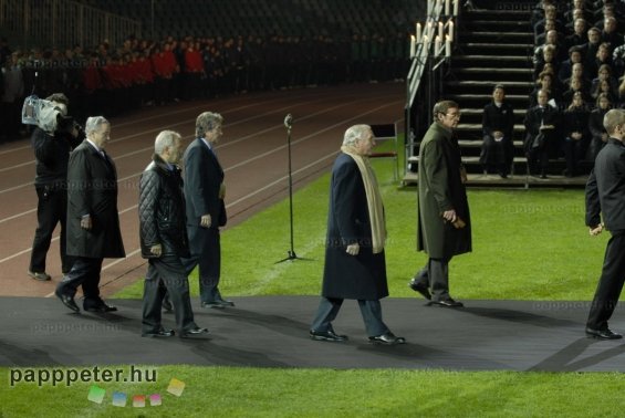 Puskás Öcsi, temetés, stadion, foci, magyar