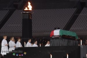Puskás Öcsi, temetés, stadion, foci, magyar