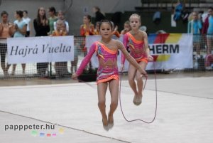 vuelta, tánc, formáció, verseny, ritmikus gimnasztika, rg, kötél, gyermek, Austrotherm