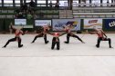 vuelta, tánc, formáció, verseny, ritmikus gimnasztika, rg, Austrotherm, felnőtt, kötél
