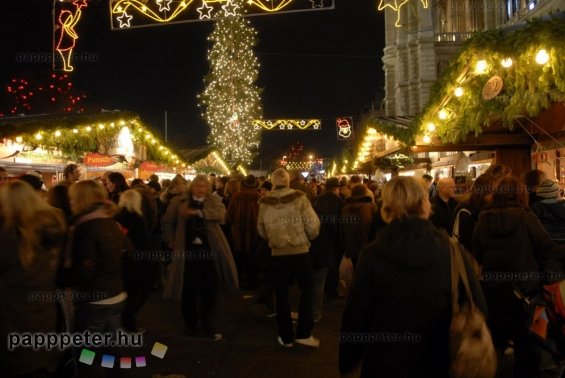 Bécs, vásár, karácsony, advent