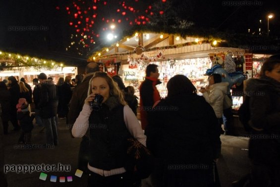 Bécs, vásár, karácsony, advent, Enci, punsch