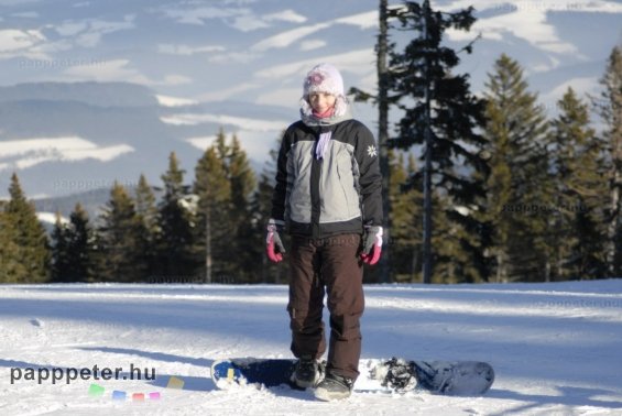 snowboard, tél, hó, sípálya, Enci, Cinci, St. Corona