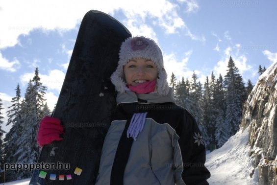 snowboard, tél, hó, sípálya, Enci, Cinci, St. Corona