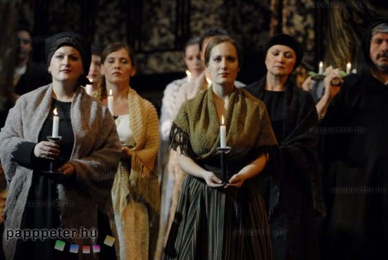 Mascagni, Parasztbecsület, opera, színház, nemzeti, győr, színész, kórus, ének, Káel Csaba, szinpad, díszlet