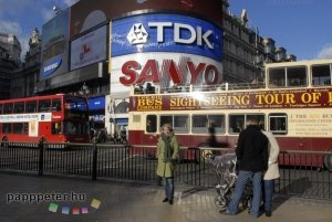 London, Anglia, városnézés, piccadilly, tdk, sanyo, Enci