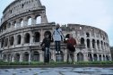 Olaszország, utazás, tavasz, Peti, Papp Péter, Enci, Róma, Colosseum, Tomika