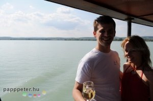 Balaton, Balatonfüred, borkóstoló, Peti, Enci