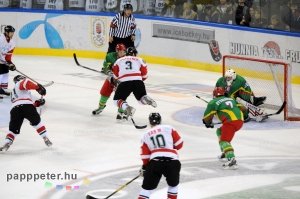 jégkorong, Magyarország, Litvánia, selejtező, jég, hockey, bíró