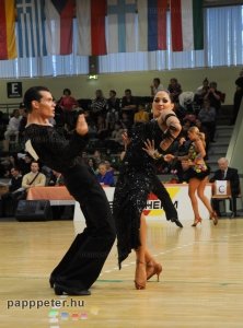 IDSF, latin open, Győr, Magvasi sportcsarnok, tánc