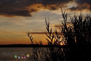 naplemente, Velencei tó, sátortábor, Rock & Roll, Vízparti, Gárdony