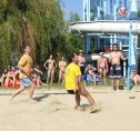 Gárdony, vízpart, Velencei tó, strand, röplabda, Peti