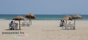 Tunézia, Djerba, tengerpart, víz, fürdés, tenger, strand, Zarsis